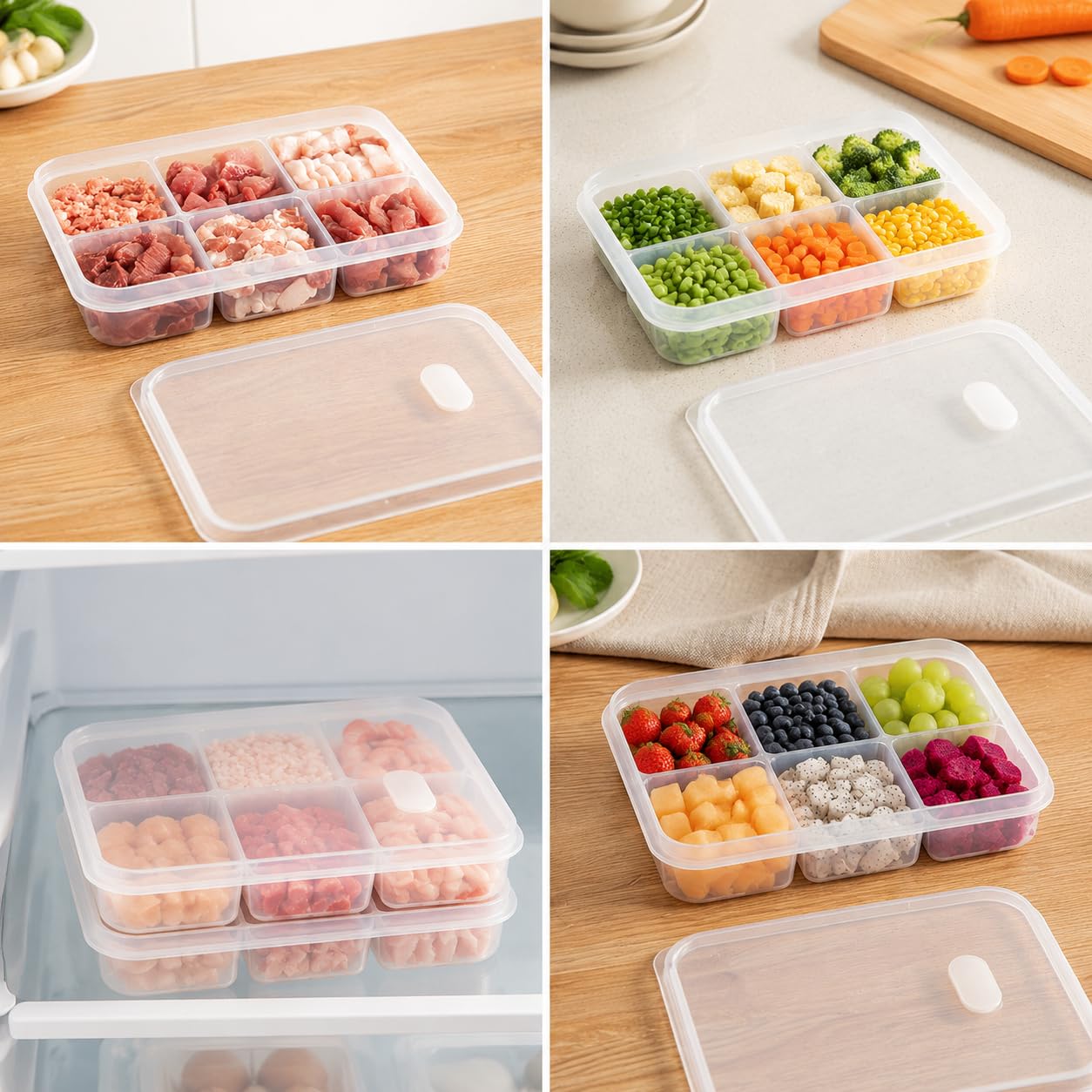 Contenedor de Almacenamiento p - Meal Prep Frozen reseña y precio
