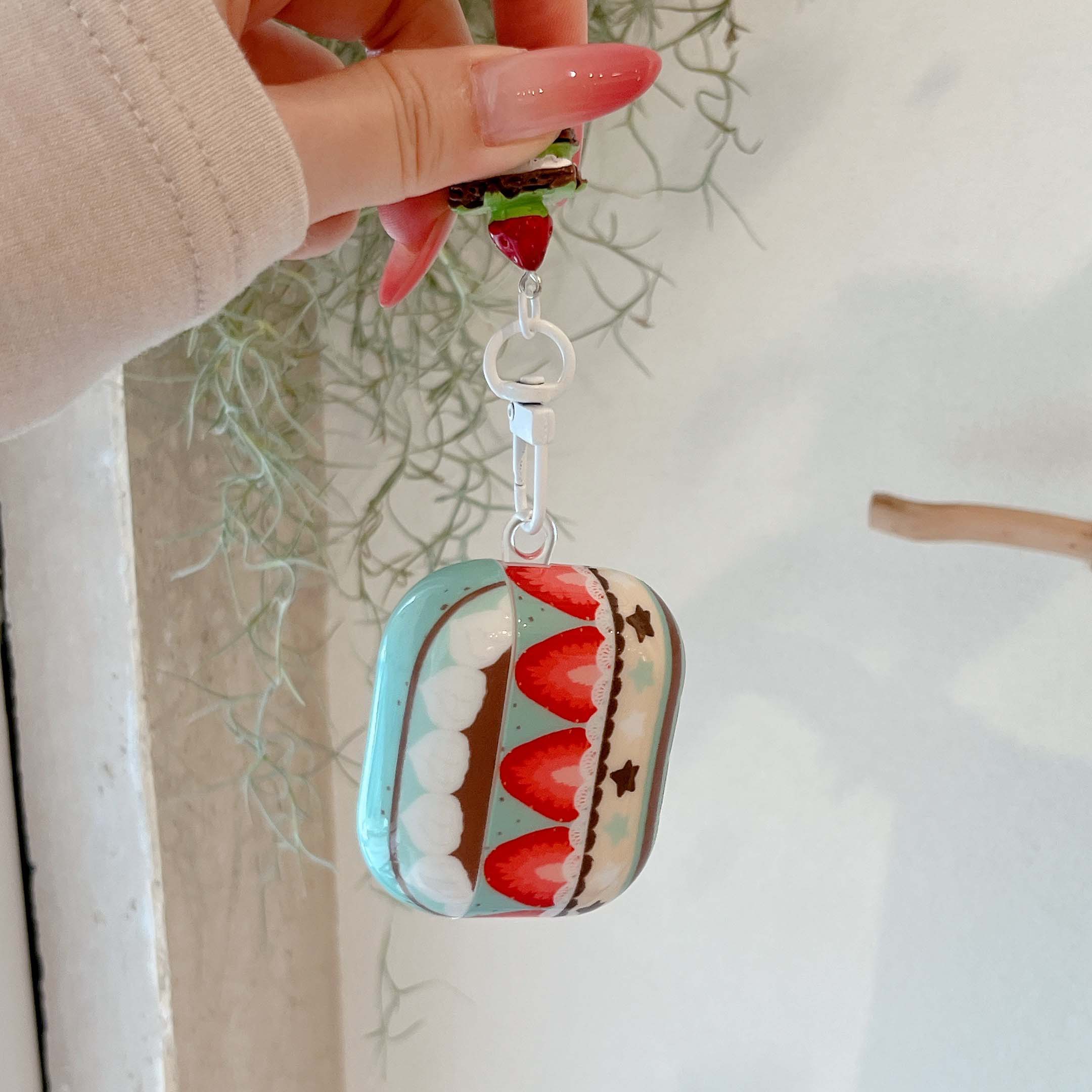 Linda funda para auriculares c - Strawberry Huller reseña y precio