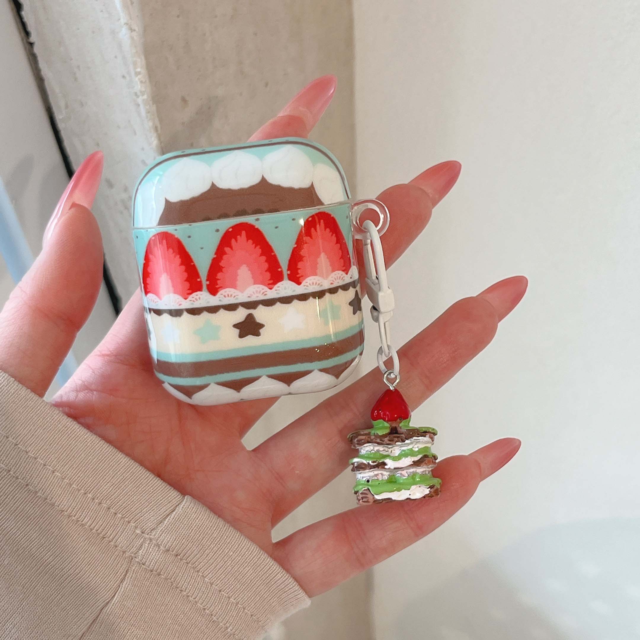 Linda funda para auriculares c - Strawberry Huller reseña y precio