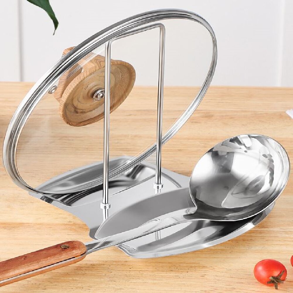 Soporte para tapas de ollas de - Meal Prep Organizer reseña y precio