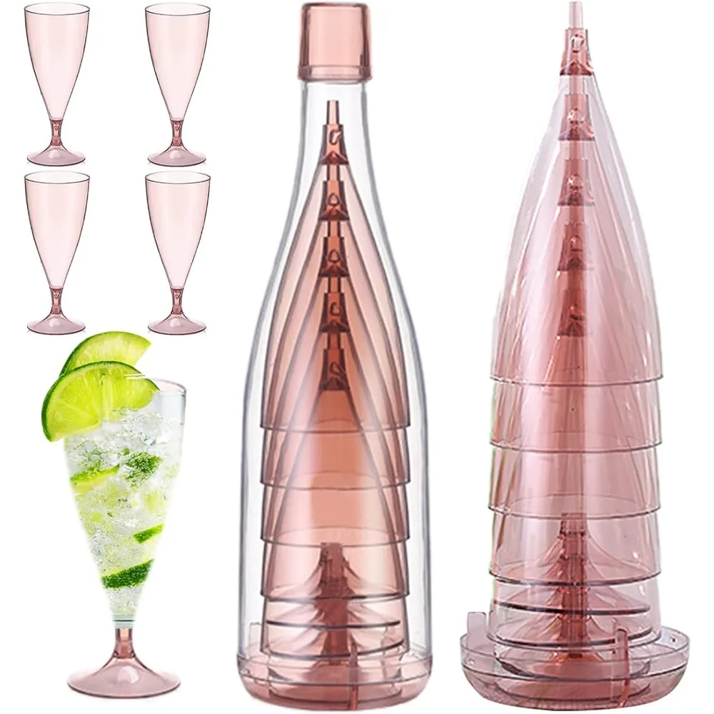 Nuevo Juego de Copas de Vino P - Glass Container Set reseña y precio