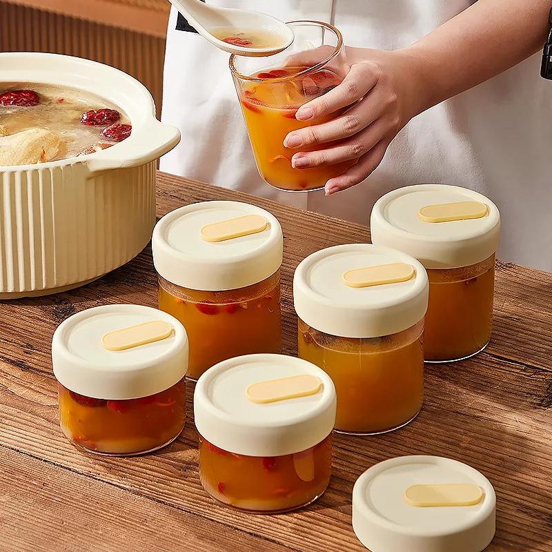 Tarro de vidrio para almacenam - Meal Prep Juice Bottles reseña y precio