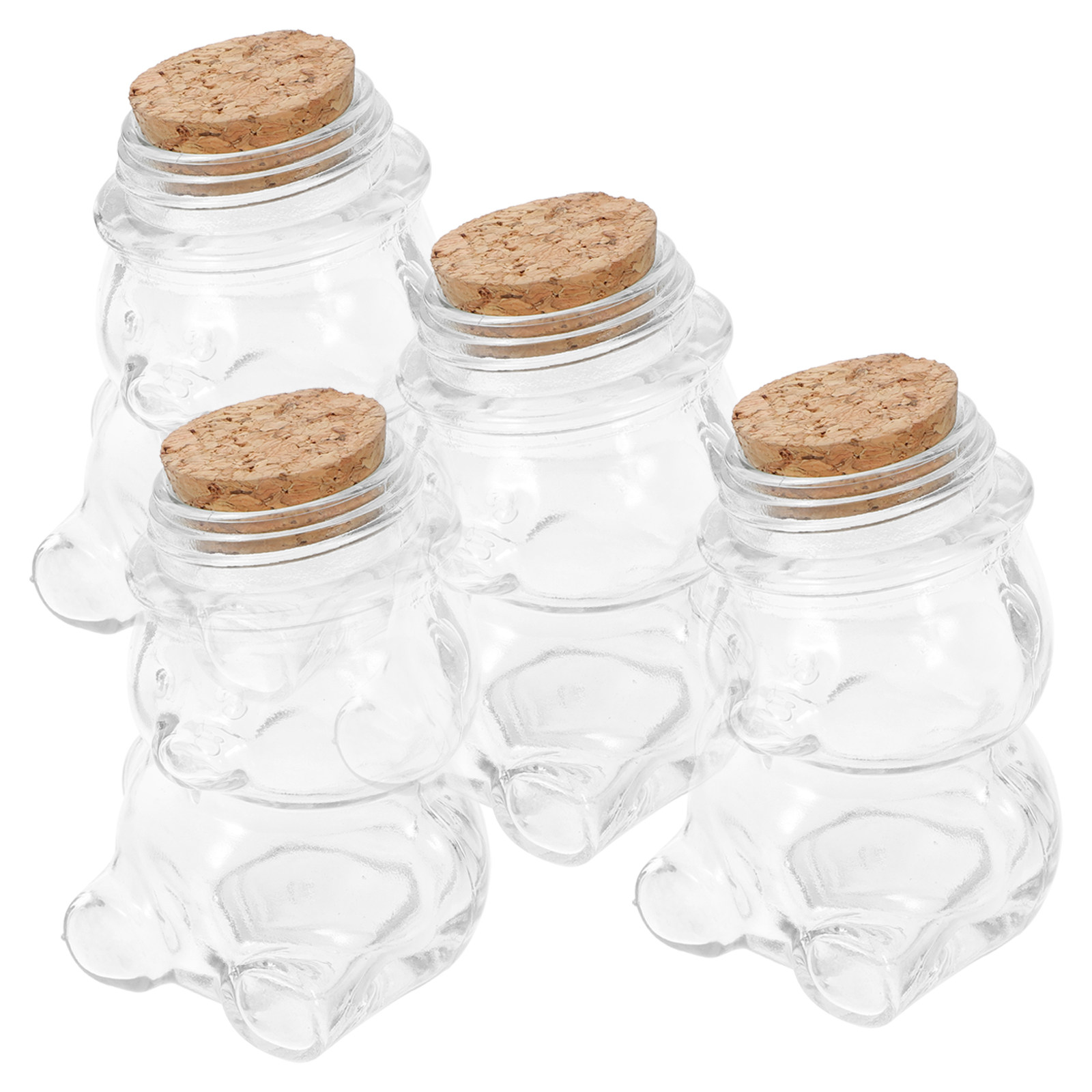 Juego de 4 tarros de cristal t - Glass Container Set reseña y precio
