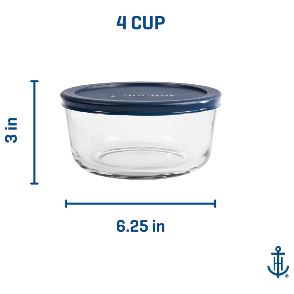 Paquete de 2 Recipientes Redon - Meal Prep Glass Containers With Lids reseña y precio