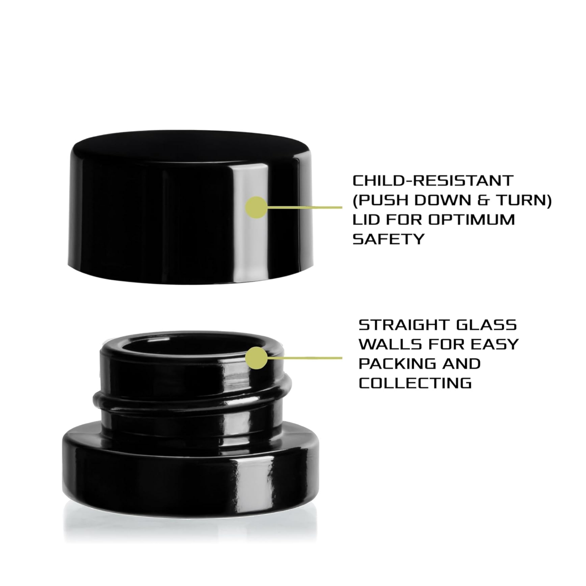 Frascos de vidrio negro de 5 m - Meal Prep Glass Containers With Lids reseña y precio