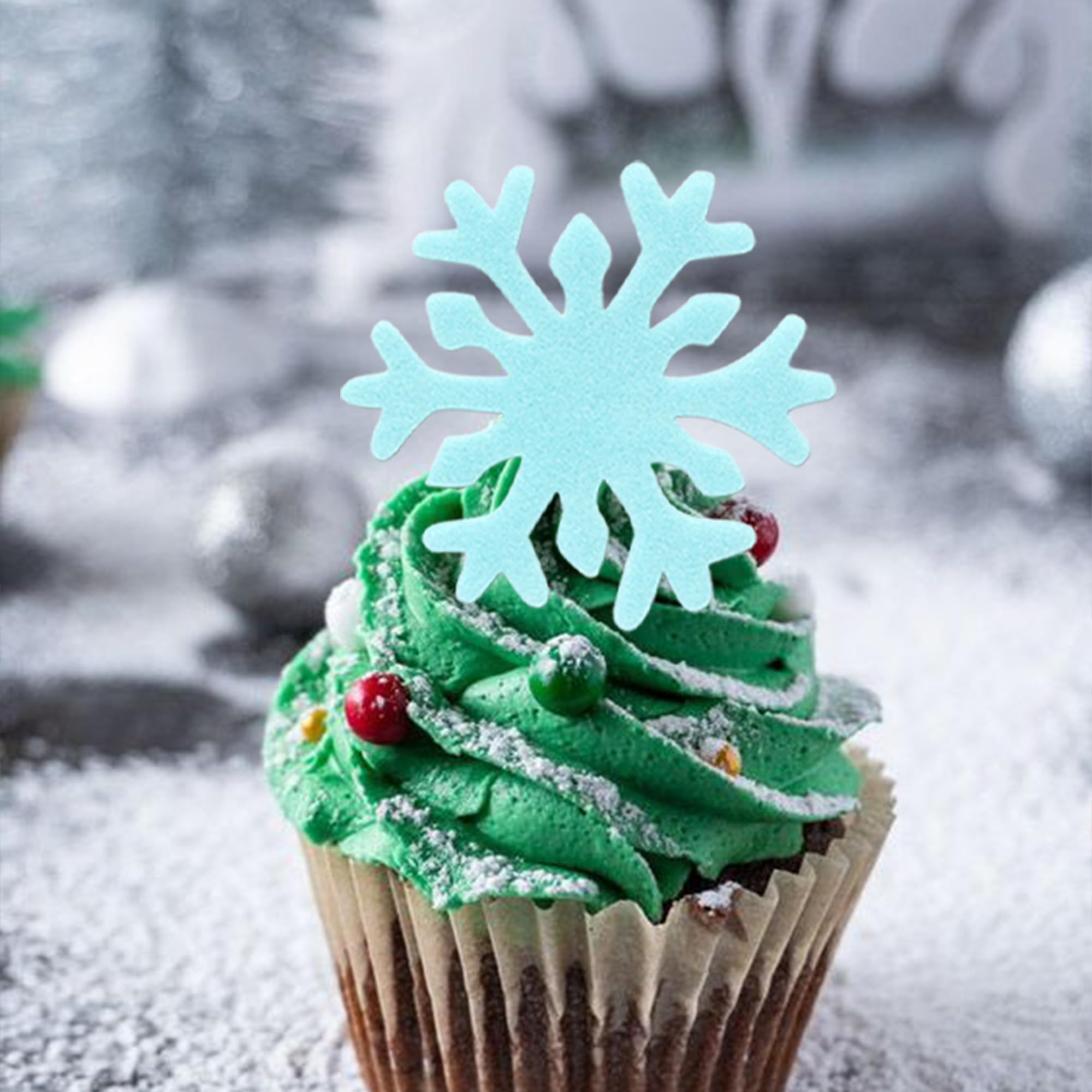 50 adornos para cupcakes azule - Meal Prep Frozen reseña y precio