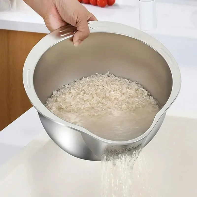 Colador de Acero Inoxidable An - Meal Prep Plan reseña y precio