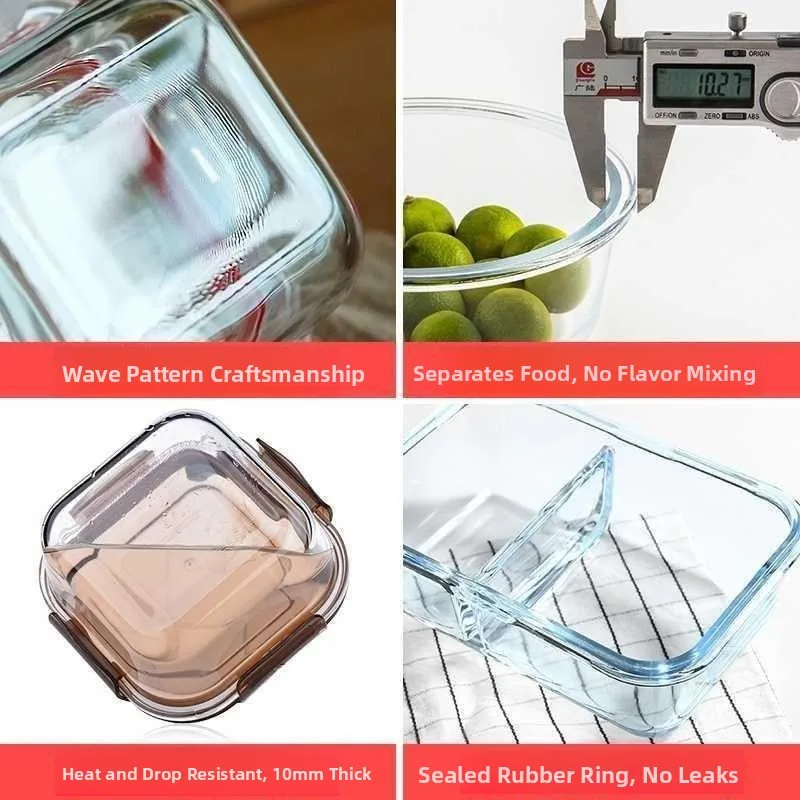 Recipiente para Almacenamiento - Glass Container Set reseña y precio