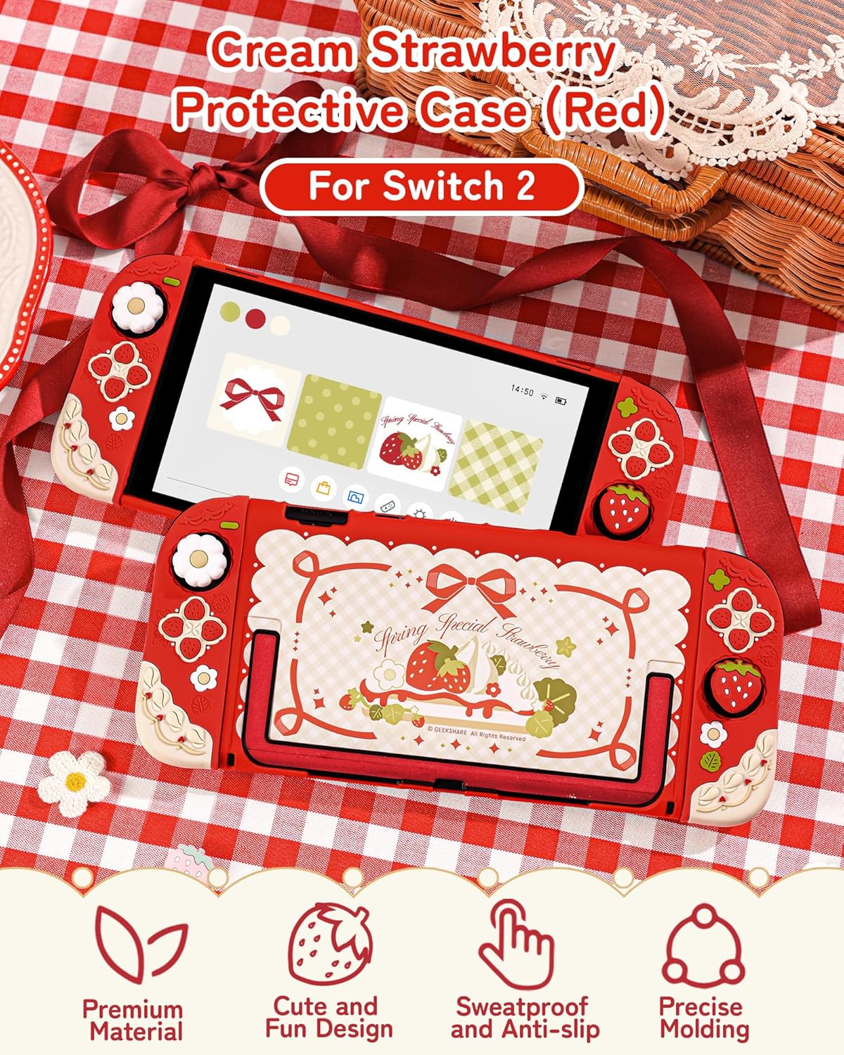 Funda Protectora GeekShare Com - Strawberry Huller reseña y precio