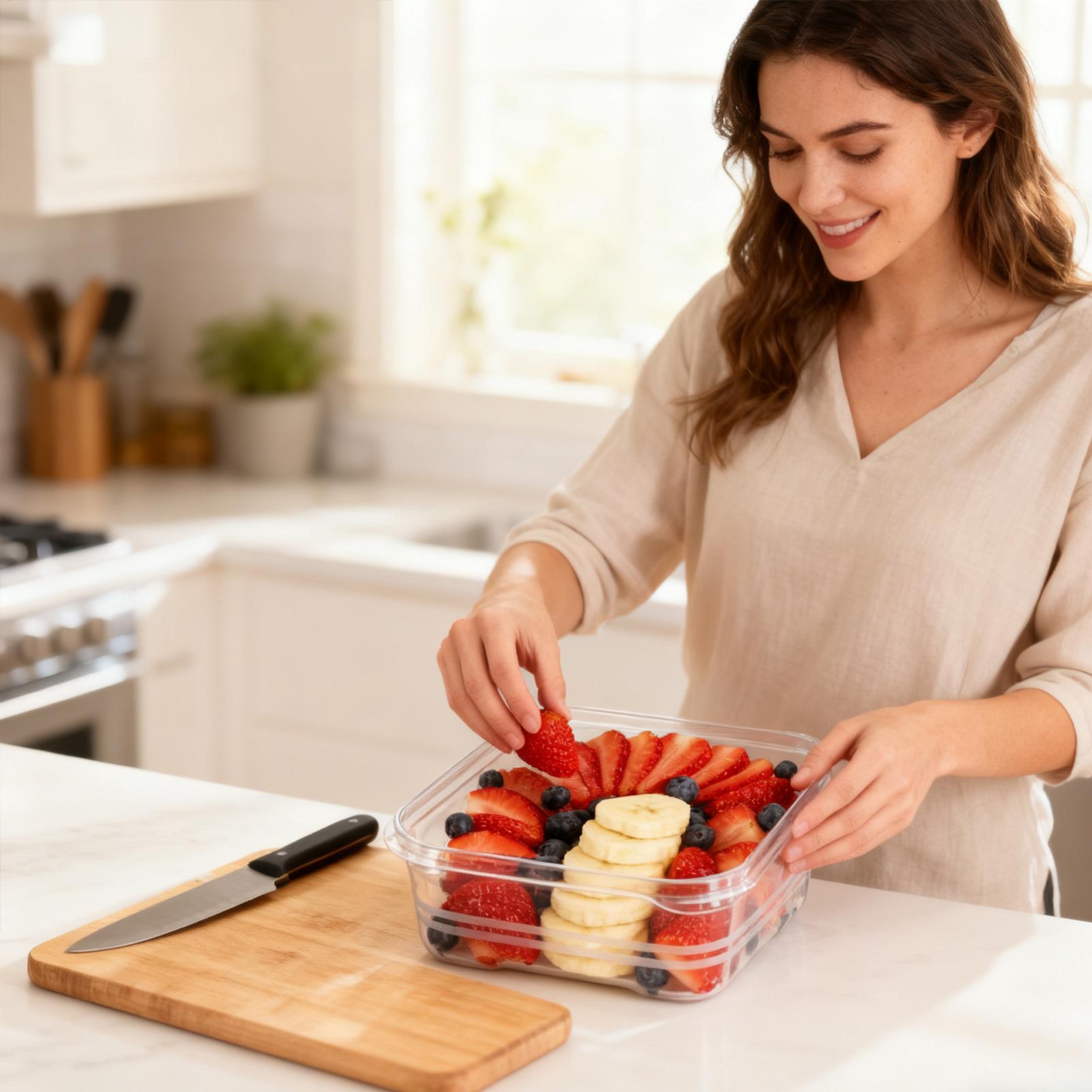 Refrigerador de almacenamiento - Meal Prep Organizer reseña y precio
