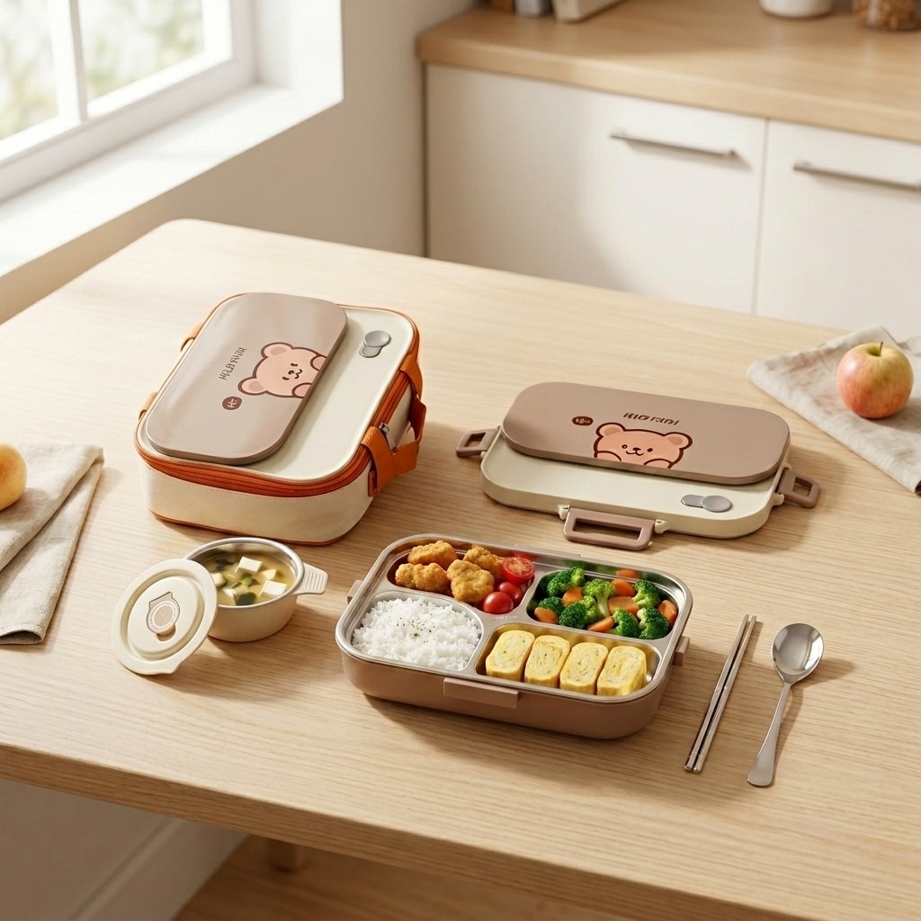Lonchera Hermética de Acero In - Meal Prep Plan reseña y precio