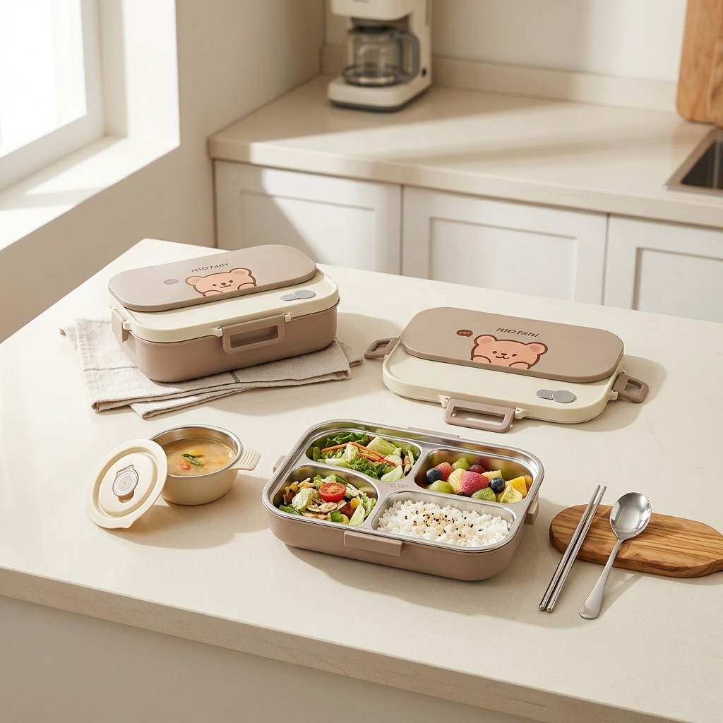Lonchera Hermética de Acero In - Meal Prep Plan reseña y precio
