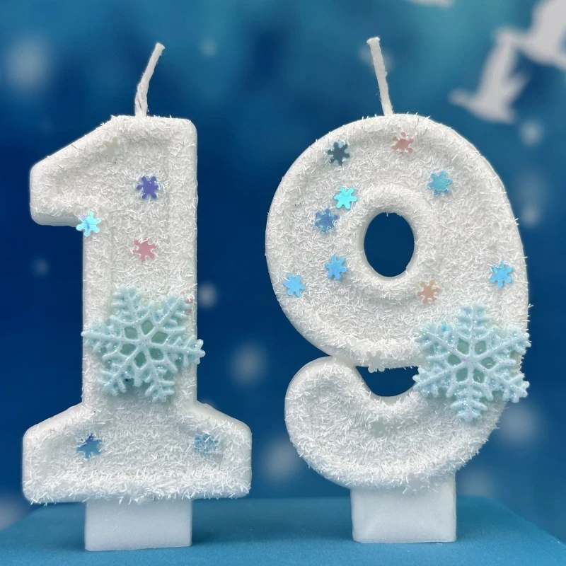 Velas con números de cumpleaño - Meal Prep Frozen reseña y precio